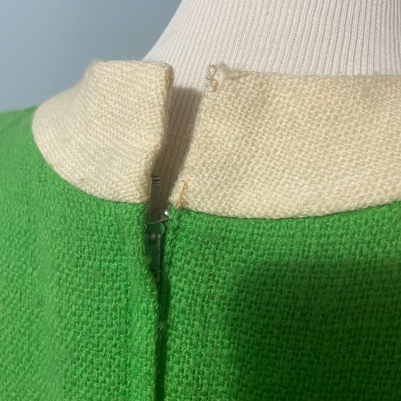 1960s Mod Vintage Green Dress - Picture 7 of 7